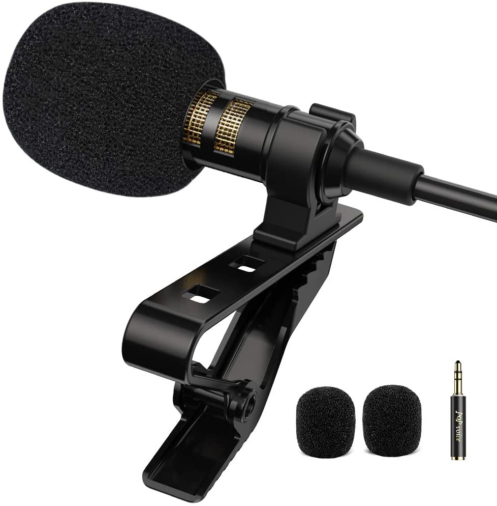 Best Mic for Motovlogging - PoP Voice Lapel Microphone