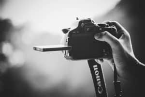 Canon 90D Vlogging - flip lcd screen
