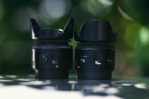 Canon T7i Vlogging - lens