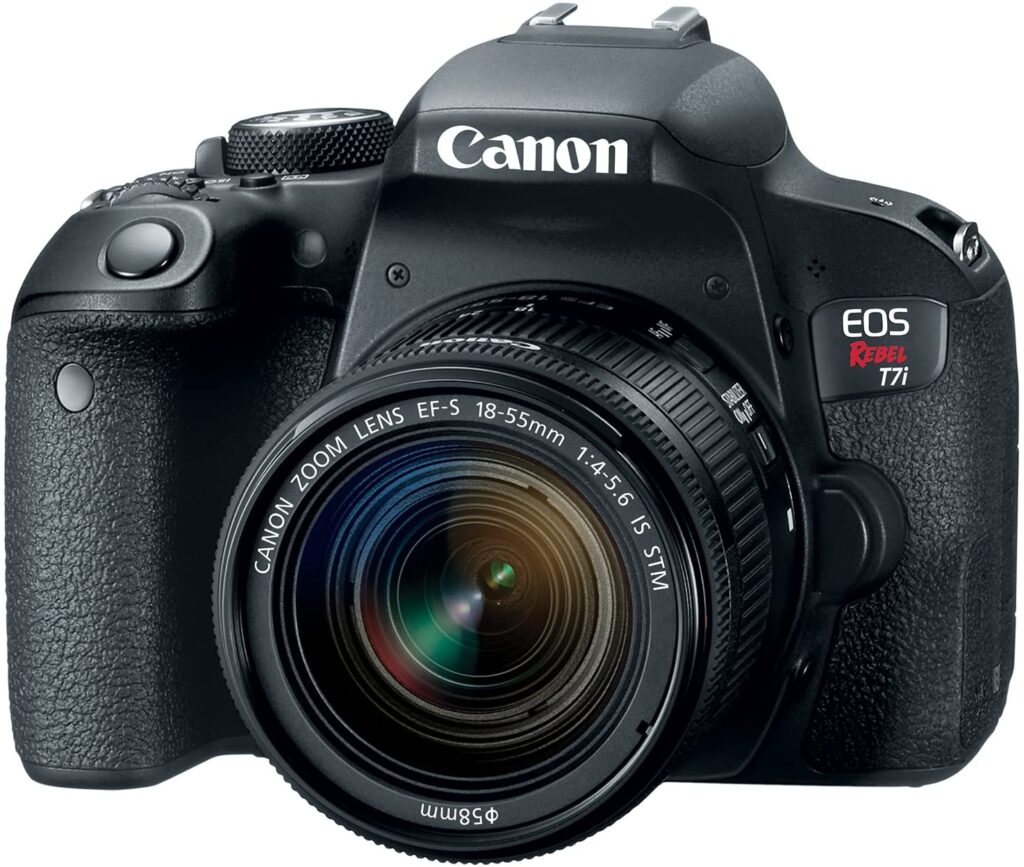 Cameras with Flip Screen - Canon EOS Rebel T7i