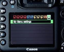 How to Check Shutter Count on Canon 7D - Menu