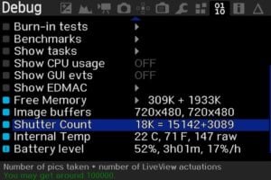 How to Check Shutter Count on Canon 7D - Setter Count