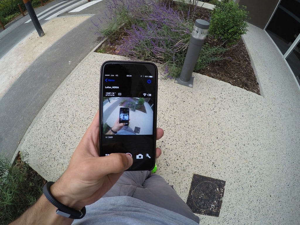 how to use go pro hero 5 - connect with smartphone
