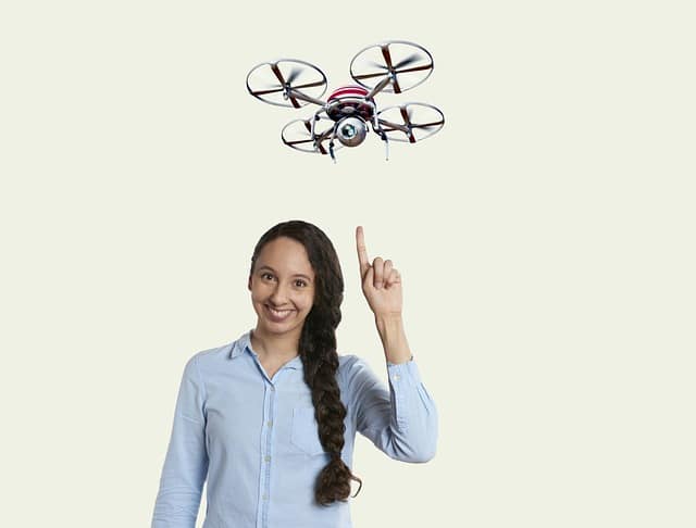 How to control a Drone Camera