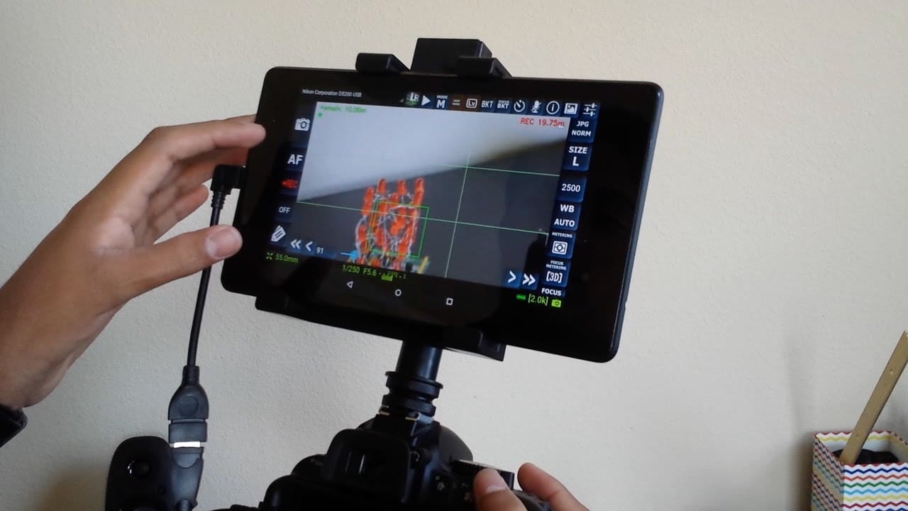 Nikon D3500 external monitor