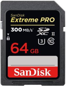 Best Sony A7iii Accessories - SanDisk Extreme Pro Flash memory Card