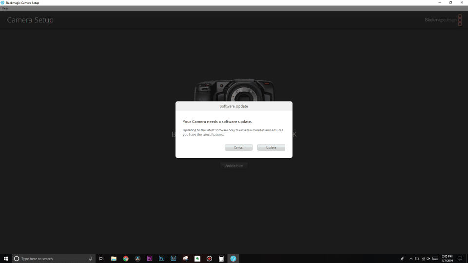 How to Update Blackmagic Cinema Camera